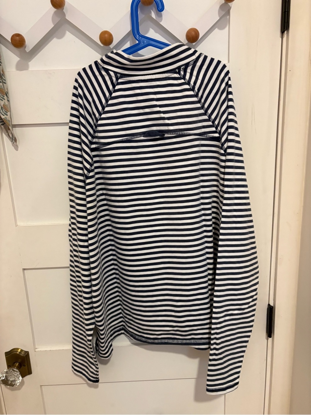 FP Movement by Free People Navy and White Striped Restoration Tee - Picture 2 of 8
